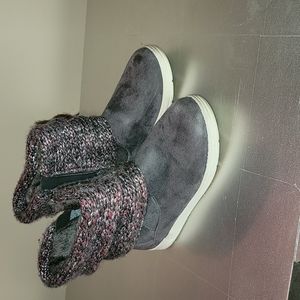 Gray boots size 12